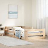 Bed Frame without Mattress 100x200 cm Solid Wood Pine 855684