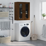 Wall Mounted Cabinet Brown Oak 69.5x34x90 cm 828507