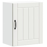 Kitchen Wall Cabinets 2 pcs Lucca White Engineered Wood 853798