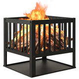 Fire Pit 40x40x40 cm Steel 315088