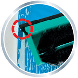 ZNTS Leifheit Window Cleaning Brush with Telescopic Handle 28 cm 51104 415704