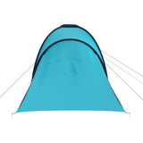 Camping Tent 6 Persons Blue and Light Blue 93183
