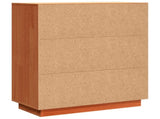 Sideboard Wax Brown 70 x 34 x 80 cm Solid Pine Wood 858250
