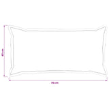 Cushion Cover 6 pcs HOUTEN Light Grey 40 x 70 cm 917855