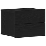 Bedside Cabinet 2 pcs Black Oak 40 x 30 x 30 cm Engineered Wood 862460