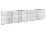 Gabion with 5 mm Wire and 5x10 cm Mesh 500x20x150 cm 3464572