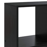 Book Cabinet 102 x 29 x 103.5 cm Engineered Wood Black Oak 8015689