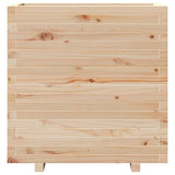 ZNTS Garden Planter 70x40x72 cm Solid Wood Pine 3282629