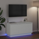 TV Cabinet White 100 x 38 x 49 cm Engineered Wood 869666