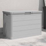 Outdoor Cushion Box Grey 77.5x44.5x53 cm Polypropylene 366603
