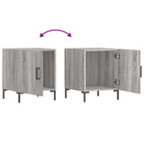 Bedside Cabinets 2 pcs Grey Sonoma 40x40x50 cm Engineered Wood 827577