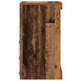 LED Sideboard Old Wood 41 x 37 x 67 cm Engineered Wood 863051
