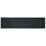 Area Rugs Rectangular Dark Grey 60 x 250 cm Jute 42010426