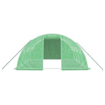 Greenhouse with Steel Frame Green 16 m² 4x4x2 m 3188061