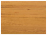 Dining Table 75 x 75 x 75.5 cm Solid Oak Wood Natural Square 42039174