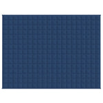 Weighted Blanket Blue 152x203 cm 11 kg Fabric 3154856