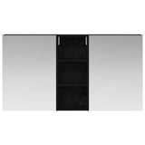 Bathroom Cabinet Set 3 pcs 130 x 14.5 x 70 cm Engineered wood 3403761