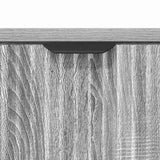 Bedside Table Grey sonoma 63.5 x 36 x 61 cm Engineered wood 883470