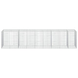 Gabion with 3.5 mm Wire and 5x10 cm Mesh 450x100x100 cm 3462915