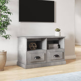 TV Cabinet Concrete Grey 80x35x50 cm Engineered Wood 816284