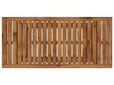Garden Coffee Table Solid Acacia Wood Height Adjustable Natural 901244