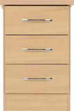 ZNTS Nevada 3 Drawer Bedside 100-103-062