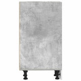 Bottom Cabinet Riga Concrete Grey 40x44.5x81.5 cm Engineered Wood 854205