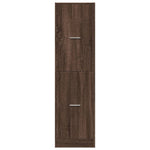 Apothecary Cabinet Brown Oak 40x41x144.5 cm Engineered Wood 3309642
