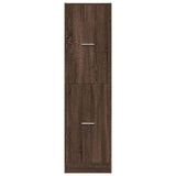 Apothecary Cabinet Brown Oak 40x41x144.5 cm Engineered Wood 3309642