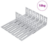 Anti Tip Bracket Plain 1268 pcs Silver Iron 864552