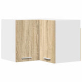 Hanging Cabinet Sonoma Oak and White 57 x 57 x 40 cm 884188