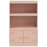 Sideboard Pink 67x39x107 cm Steel 841668