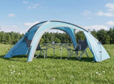 Trekking Tent with Rainfly Water-Resistant 3-Person Blue 42042219