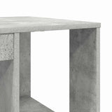 Desk Concrete Grey 130 x 50.5 x 75 cm Engineered Wood 869501