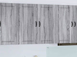 Wall Cabinet PORTO Grey Sonoma 80 x 31 x 100 cm Engineered Wood 885501
