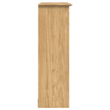 Cabinet with Glass Doors BODO Honey Brown 42023485