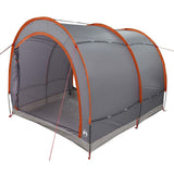Bike Storage Tent Grey and Orange 256 x 222 x 182 cm Taffeta 42000998