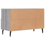 TV Cabinet Grey Sonoma 80x36x50 cm Engineered Wood 828994