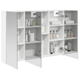 Bathroom Mirror Cabinet White 100 x 14.5 x 70 cm 889119