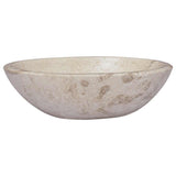 Sink Cream 53x40x15 cm Marble 149171