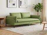 2-Seater Sofa 2-Seater Light Green 188 x 81 x 89 cm Velvet 42048615