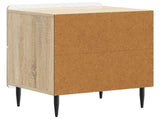 Bedside Cabinet Sonoma Oak 43 x 34.5 x 49.5 cm Engineered Wood 894299