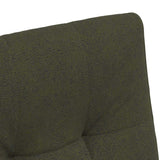 Dining Chairs with Wheels 2 pcs Army green 57 x 67 x 98 cm 42017899