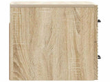 Wall-Mounted Bedside Cabinet Sonoma Oak 34.5 x 33 x 40 cm 898639