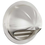 Air Vent Covers 8 pcs Silver 150 mm Stainless Steel 42019381
