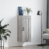 Wall Mounted Cabinet Grey Sonoma 34.5x34x90 cm Engineered Wood 830506