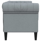 Sofa Light Grey 182.5 x 74.5 x 74.5 cm Polyester 42013007
