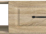 Coffee Table Sonoma Oak 90 x 50 x 37 cm Engineered Wood 895877