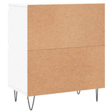 Sideboards 2 pcs White Engineered Wood 3190173