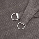 ZNTS Sunshade Sail 160 g/m² Anthracite 4/5x3 m HDPE 311105